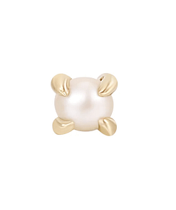 Pearl Prong Yellow Gold