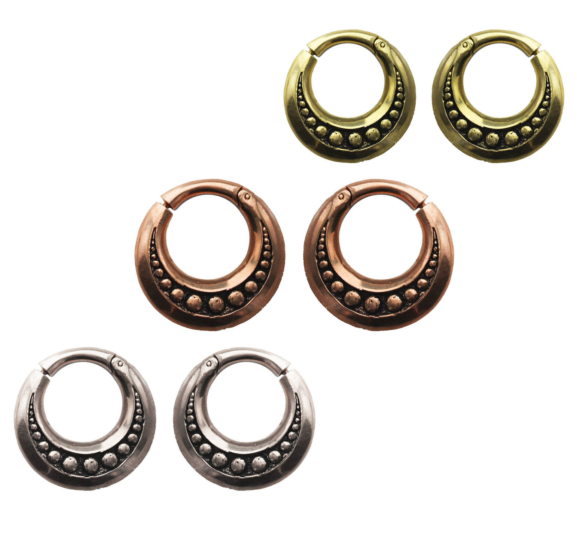 Beaded Click Weights – Identity Body Piercing