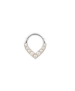 Rise and Shine Pearl White Gold