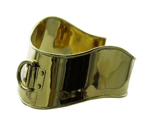 Posture Collar In Brass Identity Body Piercing