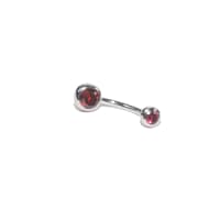Bezel-Set Ruby Curve