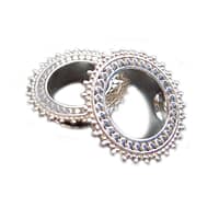 Afghan Eyelets in Silver