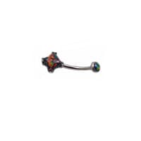 Princess Cut Black Opal Curve