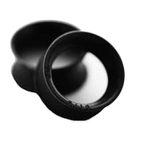 Black Silicone Eyelets