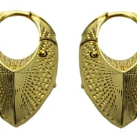 Navigator Ear Locket in Yellow Gold
