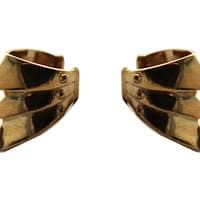 Little Armored Ear Cuff in Rose Gold