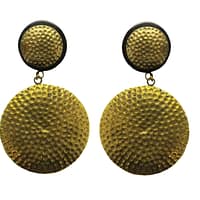 Custom Brass Dangle Wood Plugs