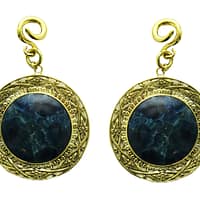 Apatite Medallion Weights in Brass
