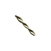 Twizzler End in White Gold