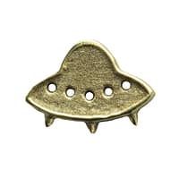 UFO End in Yellow Gold