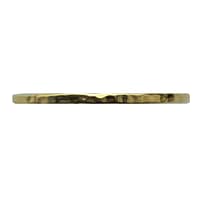 Hammered Stacker Ring in Yellow Gold