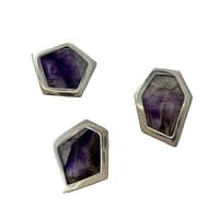 Capsule Slide Necklaces in Amethyst