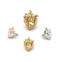 Strawberry End By Mushroom Jewelry