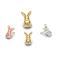 Bunny End By Mushroom Jewelry