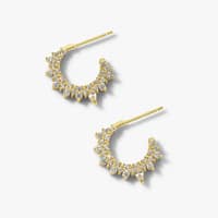 So Gorgeous Hoop Earrings in Gold