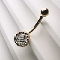 Crown Set Curved Barbell
