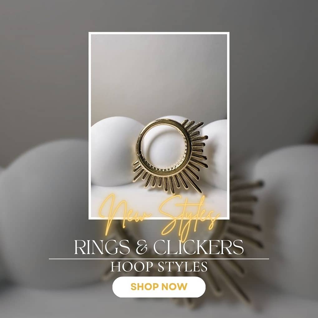 SHOP RINGS AND CLICKERS: IDENTITY BODY PIERCING