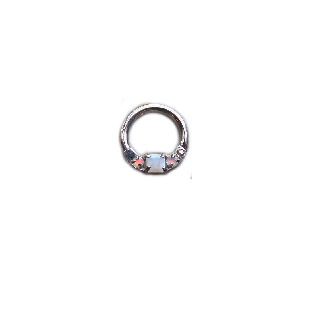 Maria tash discount titanium opal clicker