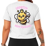 CROPPED PIERCING QUEEN TEE STANDARD FIT