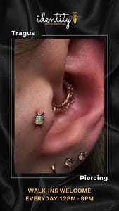 Tragus IDENTITY BODY PIERCING CHICAGO