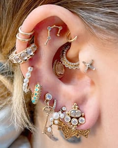 Identity Body Piercing Multiple Ear Piercing Curation