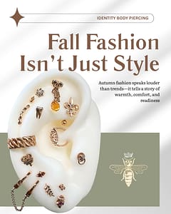 Trending Piercings for Fall 2025 AND back to school by identity body piercing