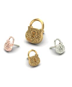 Lock End By Mushroom Jewelry