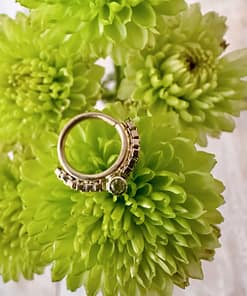 Boxed Ring with Peridot