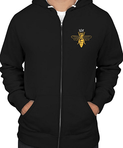 IDENTITY BODY PIERCING CHICAGO ZIP-UP HOODIE