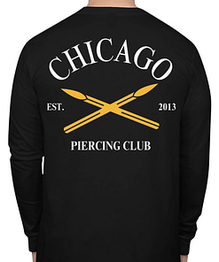 CHICAGO PIERCING CLUB LONG SLEEVE SHIRT