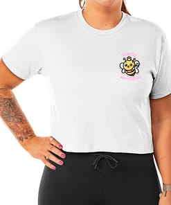 CROPPED PIERCING QUEEN TEE STANDARD FIT