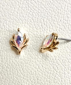 Marquise Bloom End in Yellow Gold