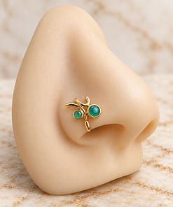 Bloom Ring with Chrysoprase