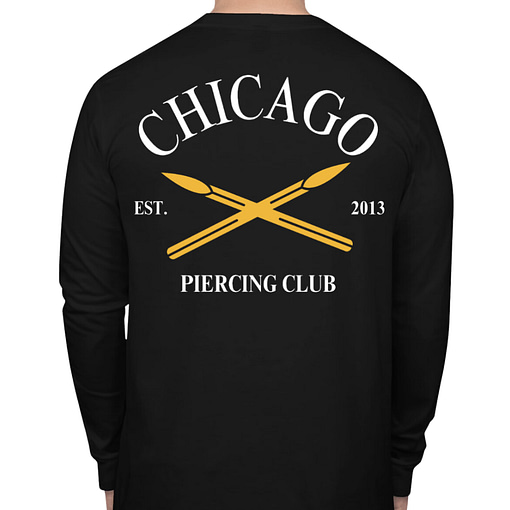 CHICAGO PIERCING CLUB LONG SLEEVE SHIRT