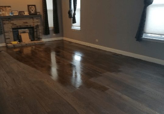 refinishing engineered hardwood flooring color