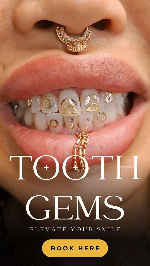 IDENTITY BODY PIERCING TOOTH GEMS