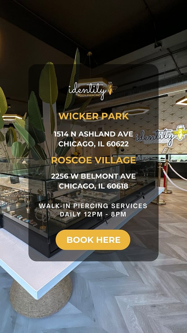 IDENTITY BODY PIERCING: ROSCOE VILLAGE & WICKER PARK CHICAGO