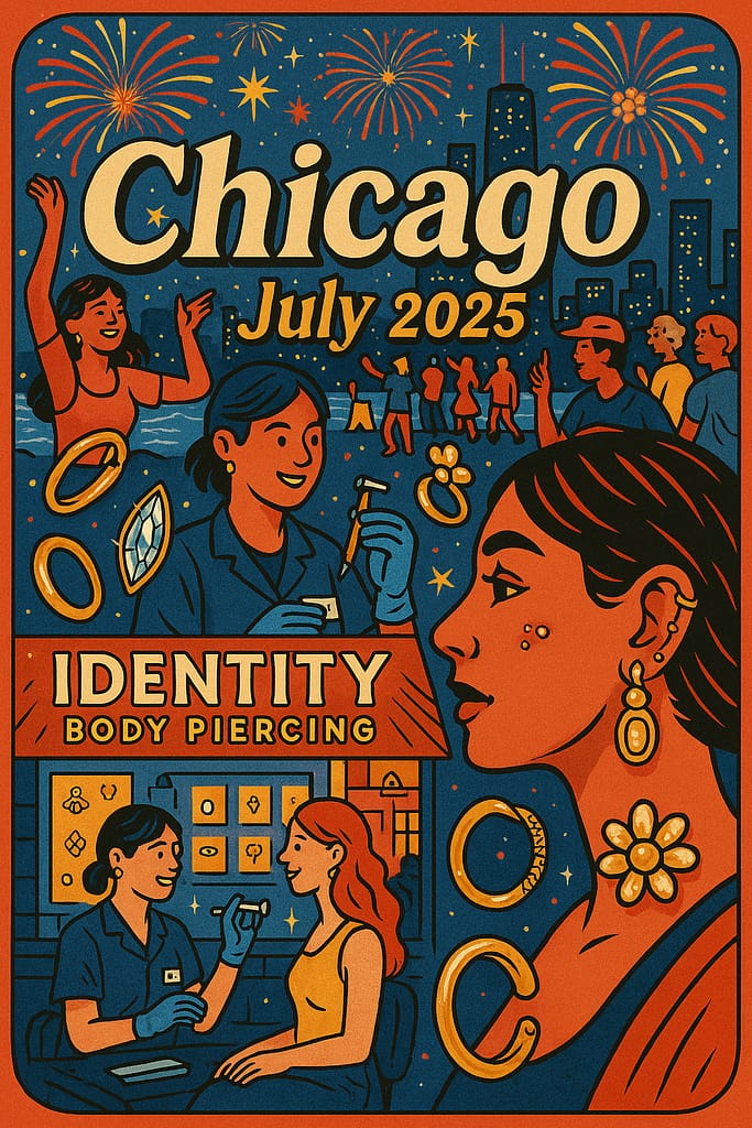 identity body piercing chicago july 2025 activities