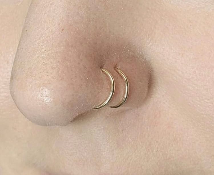 Bee Conch Ring by Body Gems (fbr seam ring yellow gold) - Lucky's Tattoo  and Piercing