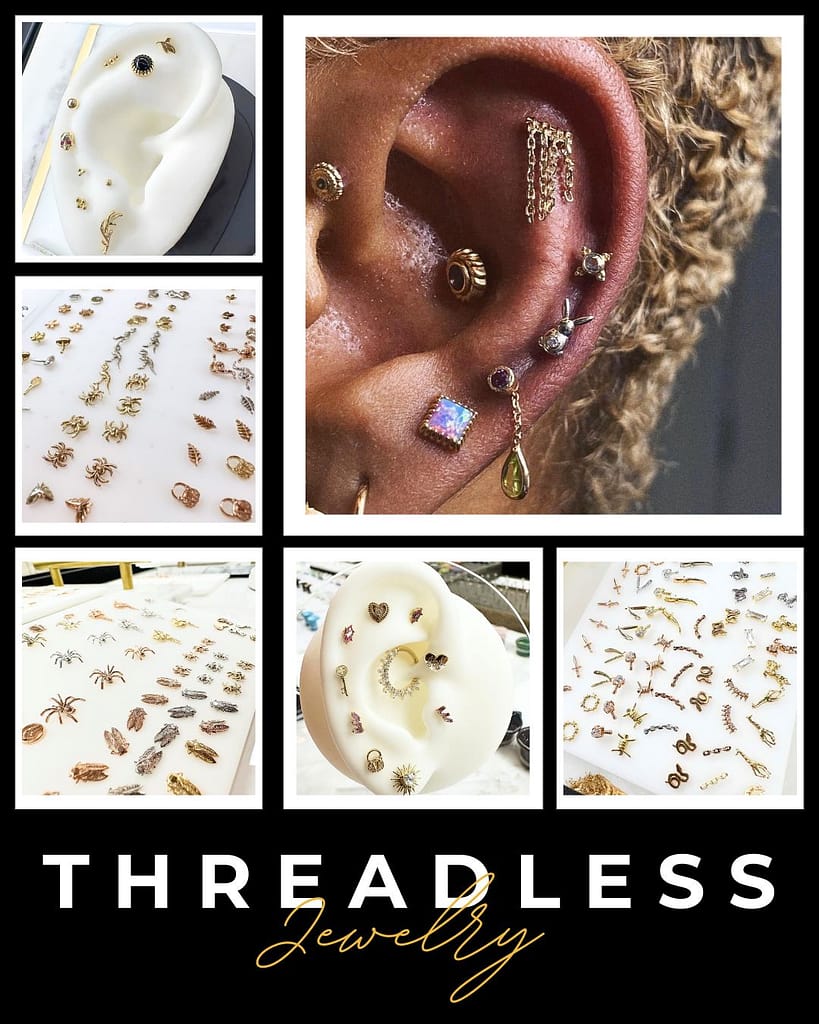 threadless jewelry identity body piercing