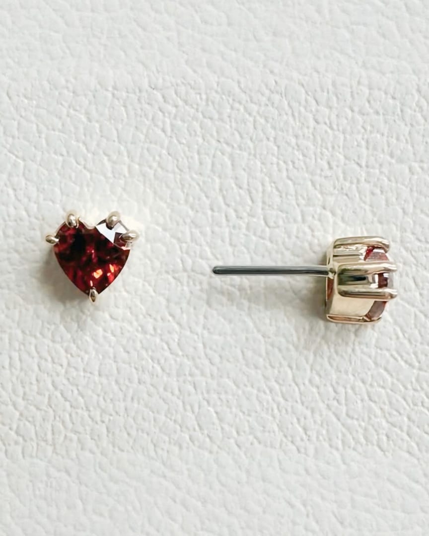 red claw heart yellow gold red claw heart yellow gold