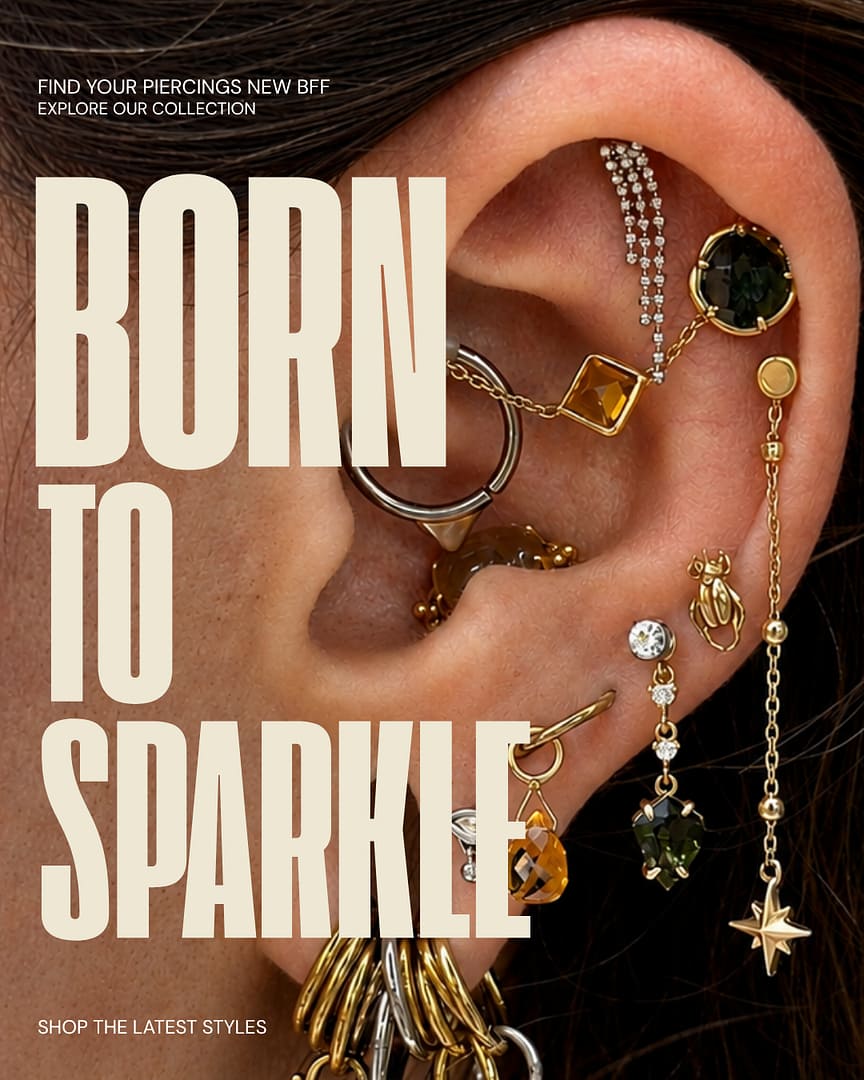 IDENTITY BODY PIERCING BORN TO SPARKLE